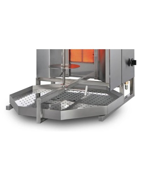 Asador de Kebab a Gas Potis GD5/S | Hostelería Negocios