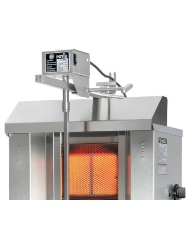 Asador de Kebab a Gas GD4/S Potis|Hosteleria Negocios