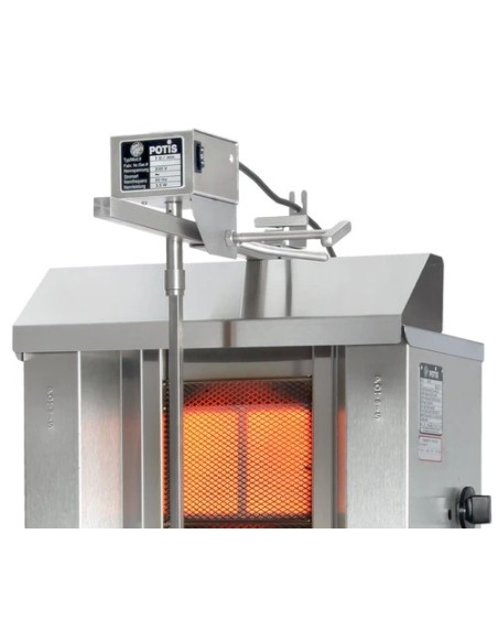 Asador de Kebab a Gas GD4/S Potis|Hosteleria Negocios
