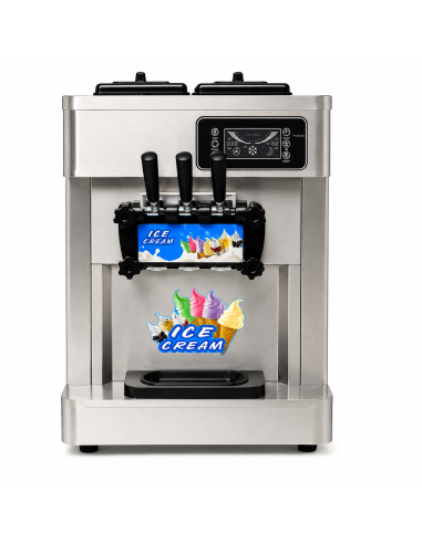 Máquina Helados Soft 2 Sabores MHS2SSM 1,85 kW | Hostelería Negocios