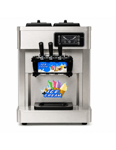 Máquina Helados Soft 2 Sabores MHS2SSM 1,85 kW | Hostelería Negocios