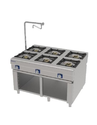Cocina Central  Gas Repagas CG-1160 Serie 1100 | Hostelería Negocios
