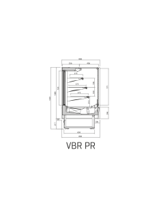 Vitrina Expositora Pastelería Infrico VBR 9 PR Ámbar | Hostelería Negocios 2