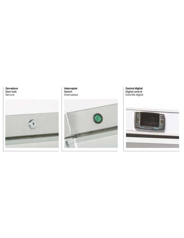 Mini Armario Refrigerado Infrico RV 200 IGD 200 Litros | Hostelería Negocios