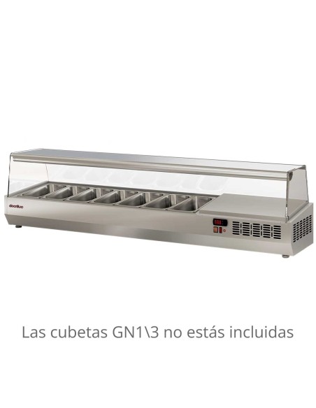Expositor de Ingredientes Docriluc Vortex IE-1/3 | Hostelería Negocios
