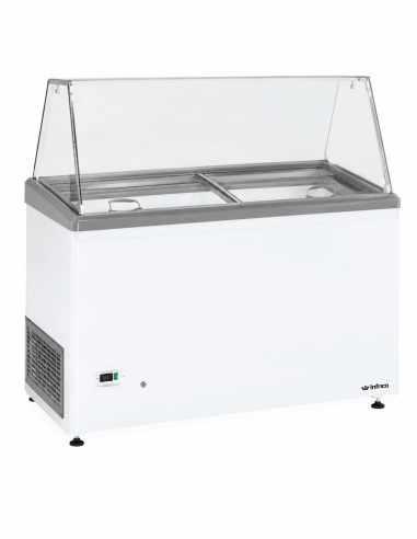 Vitrina Conservadora de Helados HFDC400TCG Infrico | Hostelería Negocios