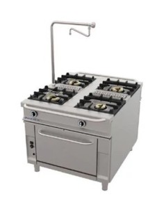 Cocina Central a Gas con Horno Repagas CG-1141 | Hostelería Negocios