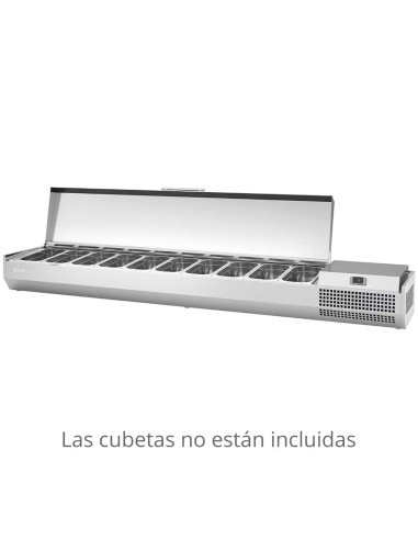 Vitrina Refrigerada Ingredientes Infrico VIP 1/4 | Hostelería Negocios
