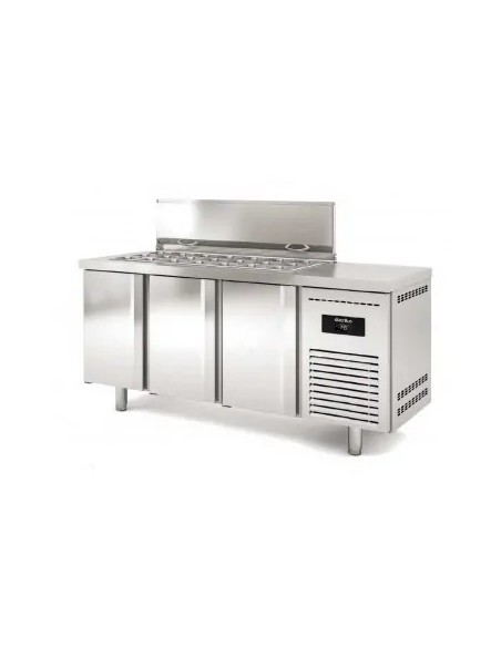Mesa Fría Refrigerada Docriluc Argentum MSSR-200 | Hostelería Negocios