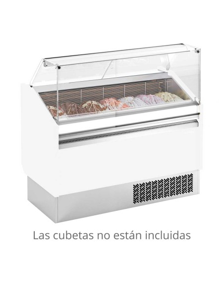 Vitrina Expositora de Helados Infrico Ibiza VBZ 12U  | Hostelería Negocios