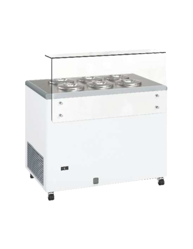 Vitrina Conservadora de Helados Infrico IC6P | Hostelería Negocios