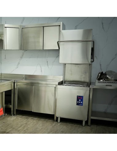 Lavavajillas de Capota Industrial DCG-800 S1Edenox|Hosteleria negocios