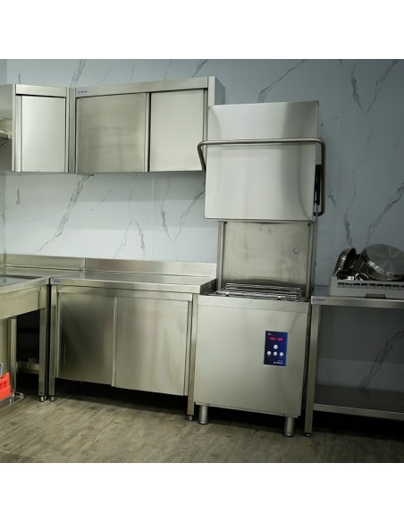 Lavavajillas de Capota Industrial DCG-800 S1Edenox|Hosteleria negocios