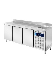 Mesa Refrigerada MPGF con Fregadero Edenox | Hostelería Negocios 2
