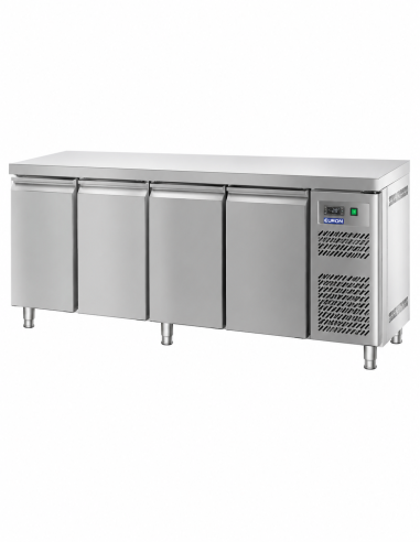 Mesa Refrigerada TRS-250 4 Puertas Eutron | Hostelería Negocios