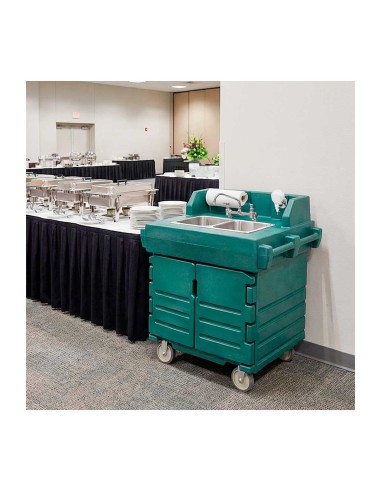 Carrito Lavamanos CamKiosk Cambro | Hostelería Negocios