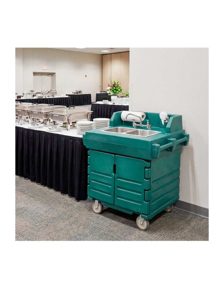 Carrito Lavamanos CamKiosk Cambro | Hostelería Negocios