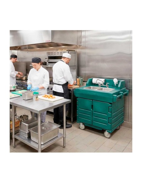 Carrito Lavamanos CamKiosk Cambro | Hostelería Negocios