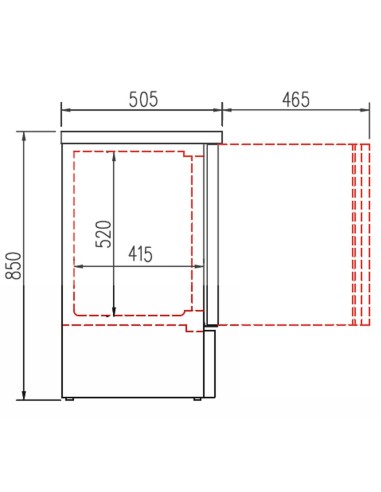 Escarchador de Copas Coreco EC-85 | Hostelería Negocios
