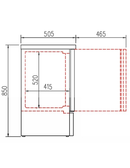 Escarchador de Copas Coreco EC-85 | Hostelería Negocios