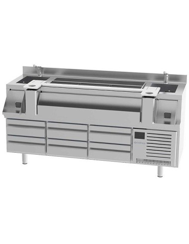 Mesa Refrigerada Cocktails Infrico BST 2000 R | Hostelería Negocios