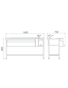 Mesa de Coctelería Distform FMC1916D | Hostelería Negocios 2