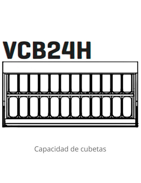 Kit Cubetas Helados 5L Infrico 24 Unidades | Hostelería Negocios