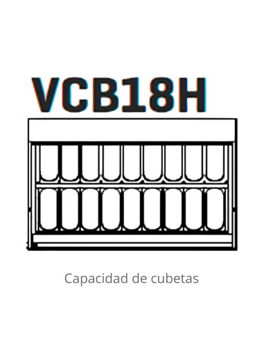 Kit Cubetas Helados 5L Infrico 18 Unidades | Hostelería Negocios