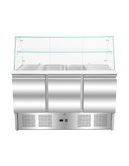 Mesa Refrigerada Ensaladas S903SQ 3 Puertas | Hostelería Negocios