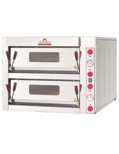 Horno Pizza Eléctrico TKA2-I Italforni 8x33 cm 9 kW | Hostelería Negocios