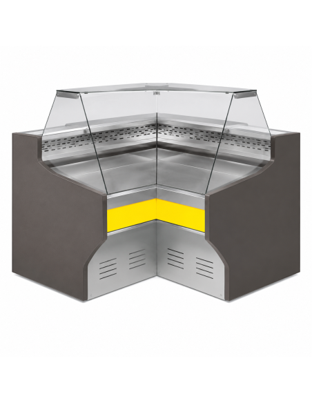 Vitrina Ángulo Refrigerada CVE-9-RN90 Coreco | Hostelería Negocios