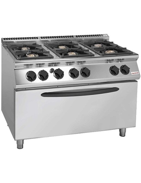 Cocina a Gas+ Horno  Maxi S900 SV 912 Savemah