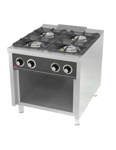 Cocina Gas 4 Fuegos C4F900E Fainca HR | Hostelería Negocios