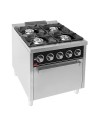Cocina Gas 4 Fuegos + Horno C4F900HE Fainca | Hostelería Negocios