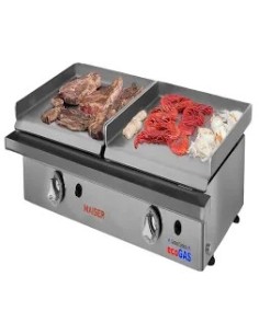 Plancha Gas 2 Placas EG8R44 Maiser | Hostelería Negocios