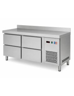 Mesa Snack Refrigerada Fondo 600 MRCH-150-4|Hosteleria negocios