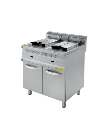 Freidora Gas TURHAN Doble Eutron | 12+12 L|Hosteleria negocios