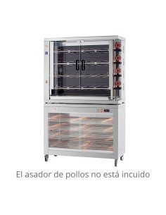 Vitrina Calefactora EKO Feca | Para Pollos 2