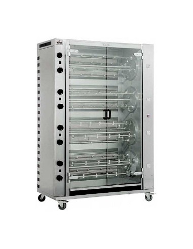 Asador de Pollos a Gas Multirotativo 16MR MCM|Hosteleria Negocios