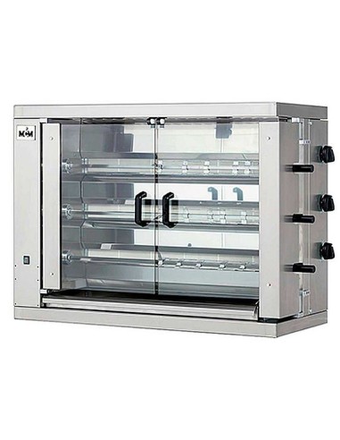 Asador Pollos Gas MCM Export 3 EG EXP | Hosteleria Negocios