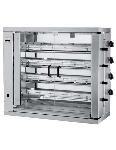 Asador Pollos Gas MCM Export 4 EG EXP | Hosteleria Negocios