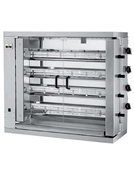 Asador Pollos Gas MCM Export 4 EG EXP | Hosteleria Negocios