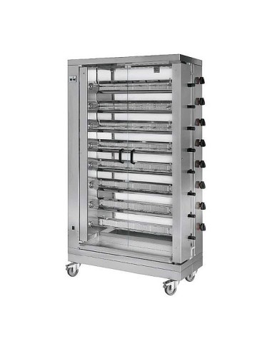 Asador Pollos Gas MCM Export 8 EG EXP | Hosteleria Negocios