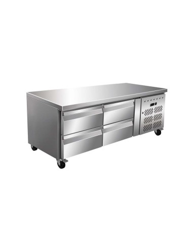 Mesa Refrigerada 4 Cajones Eutron U-GNH2140TN | Hosteleria Negocios
