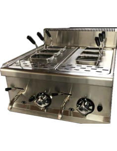 Cuecepastas Gas 6 Cestas Serie 650 HNCP6CGSBJ | Hosteleria Negocios