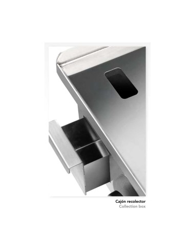 Plancha Gas Mainho ECO-75CD UNI Cromo 8,7 kW | Hosteleria Negocios