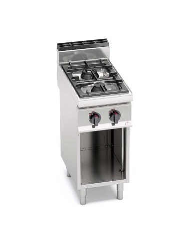 Cocina Gas Bertos G7F2MP 2 Fuegos 14 kW | Hosteleria Negocios