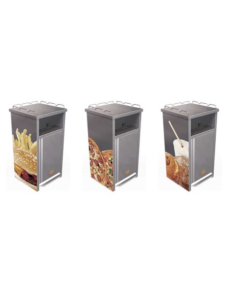 Contenedor Inox Vaciado Bandejas Fricosmos Hosteleria Negocios