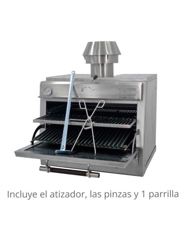 Horno de Brasa 80 Silver SD PIRA|HosteleriaNegocios