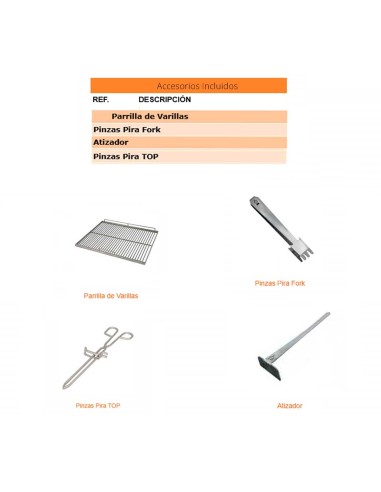 Horno de Brasa 80 Silver SD PIRA|HosteleriaNegocios
